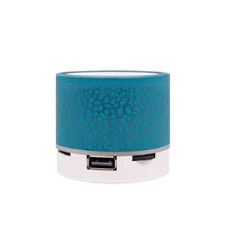 Mini Bluetooth Ses Taşınabilir Kart Bas LED Işık Kablosuz Hoparlör