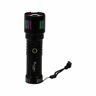8000 Lümen / 80W Güç / Şarjlı Metal Zoomlu El Feneri
