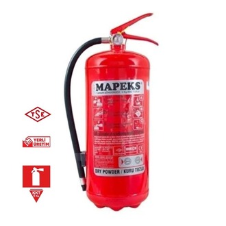 Yangın Tüpü 6 kg (MAPEKS MARKA) Kuru Kimyevi Toz