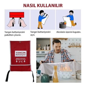 Yangın Battaniyesi 100x100cm