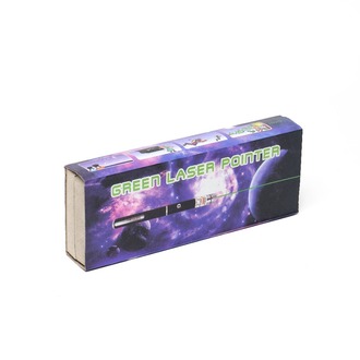 Yeşil Lazer Pointer Pilli 5 Başlıklı