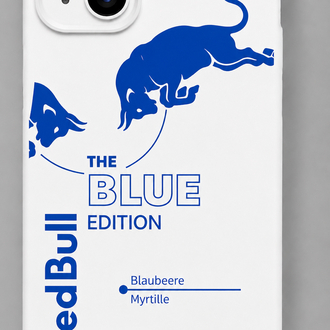 IPhone | REDBULL MAVİ Özel Tasarımlı | Lansman Slikonlu Kılıf 