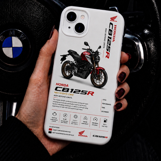 IPhone | HONDA CB125R Özel Tasarımlı | Lansman Slikonlu Kılıf