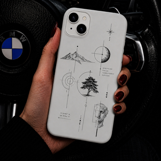 IPhone | KARIŞIK Özel Tasarımlı | Lansman Slikonlu Kılıf 