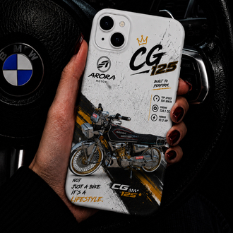 IPhone | ARORA CG 125 Özel Tasarımlı | Lansman Slikonlu Kılıf 