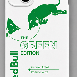 IPhone | REDBULL YEŞİL Özel Tasarımlı | Lansman Slikonlu Kılıf 