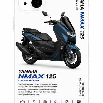 IPhone | YAMAHA NMAX 125 Özel Tasarımlı | Lansman Slikonlu Kılıf 