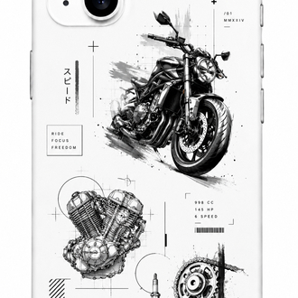 IPhone | MOTOR Özel Tasarımlı | Lansman Slikonlu Kılıf 