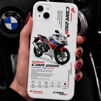 IPhone | HONDA CBR 250R Özel Tasarımlı | Lansman Slikonlu Kılıf