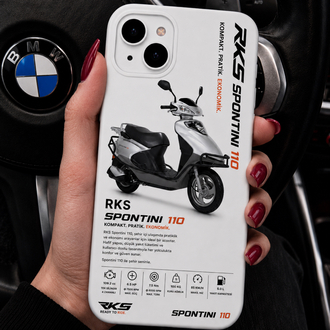 IPhone | RKS SPONTİNİ Özel Tasarımlı | Lansman Slikonlu Kılıf