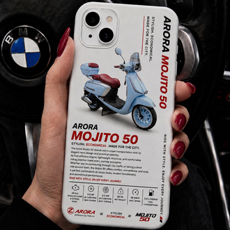 IPhone | ARORA MOJİTO 50 Özel Tasarımlı | Lansman Slikonlu Kılıf 