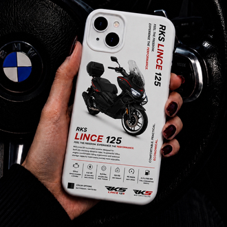IPhone | RKS LINCE 125 Özel Tasarımlı | Lansman Slikonlu Kılıf 