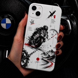 IPhone | MOTOR Özel Tasarımlı | Lansman Slikonlu Kılıf 