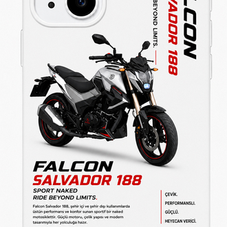 IPhone | FALCON SALVADOR Özel Tasarımlı | Lansman Slikonlu Kılıf