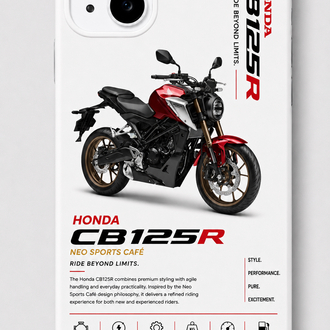 IPhone | HONDA CB125R Özel Tasarımlı | Lansman Slikonlu Kılıf