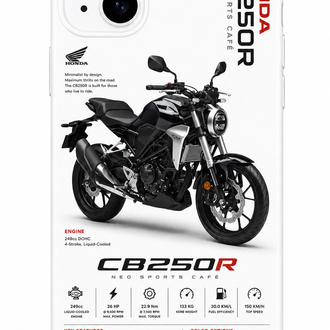 IPhone | HONDA CB250R Özel Tasarımlı | Lansman Slikonlu Kılıf 