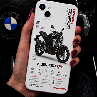 IPhone | HONDA CB250R Özel Tasarımlı | Lansman Slikonlu Kılıf 