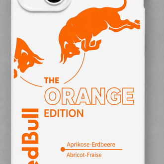 IPhone | REDBULL TURUNCU Özel Tasarımlı | Lansman Slikonlu Kılıf 