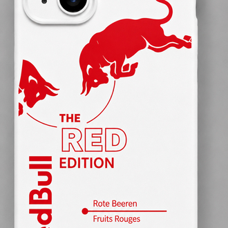 IPhone | REDBULL KIRMIZI Özel Tasarımlı | Lansman Slikonlu Kılıf 