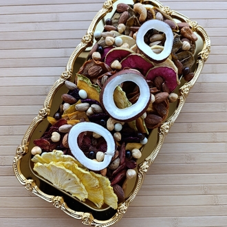 Hediyelik Kuru Meyve ve Kuruyemiş Tabağı