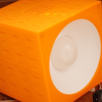 KushKafa 2000's Orange - Retro Endüstriyel Ambiyans Aydınlatma – Dekoratif Işık 