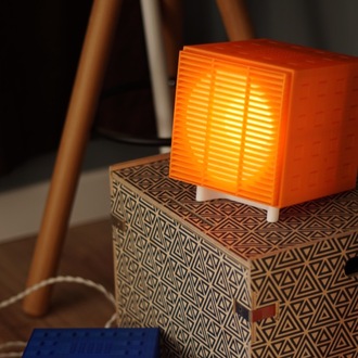 KushKafa 2000's Orange - Retro Endüstriyel Ambiyans Aydınlatma – Dekoratif Işık 