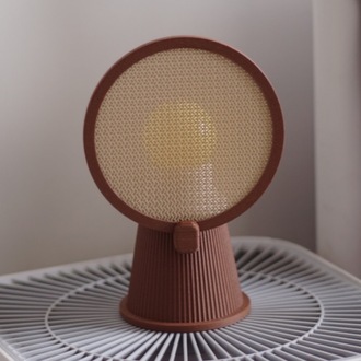 KushKafa Lio Brown - Minimal Dekoratif Masa ve Gece Lambası - Modern Tasarım Aydınlatma
