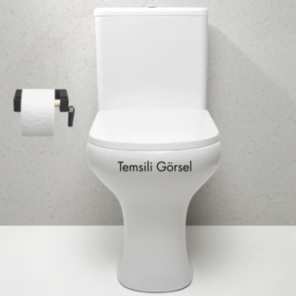 KushKafa Tuvalet Kağıtlık Siyah - Masif Ahşap