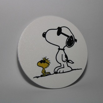  Snoopy Woodstock Coaster