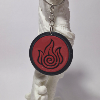 Fire Nation Keychain