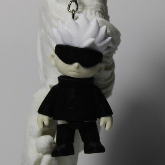 Satoru Gojo from Jujutsu Kaisen Keychain