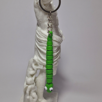 Wriggling Snake Keychain