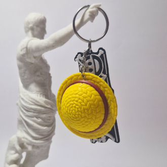 Monkey D. Luffy’s Straw Hat Keychain
