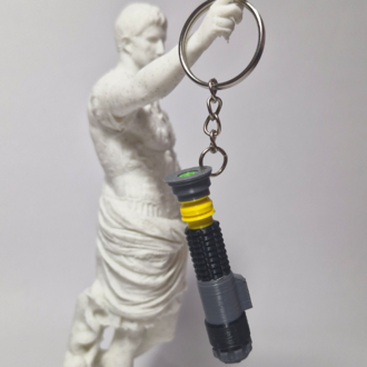 Green Lightsaber Keychain