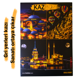 Kazboz – Kazıma Sanatı Seti 2 Türkiye