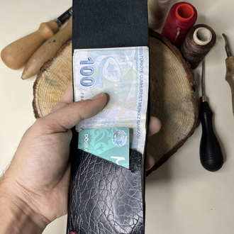 Bol Kart Bol Nakit & Hakiki Deri Cüzdan
