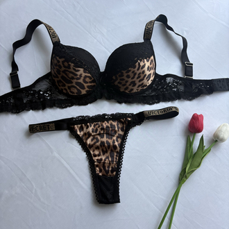 VİCTORİA’S SECRET LEOPAR TAKIM