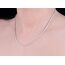 3 mm klasik full taşlı suyolu gerdanlık kolye 