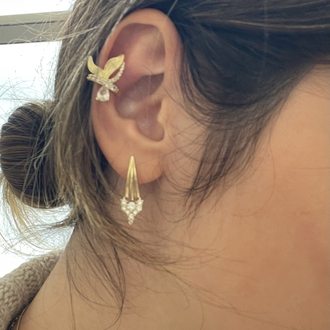Pisces Earcuff Küpe