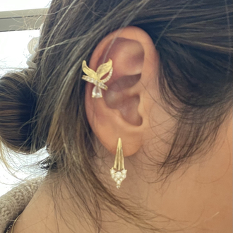 Pisces Earcuff Küpe