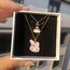 (Adet) Sanrio Arkadaşlık Kolyesi 925 Ayar Gümüş