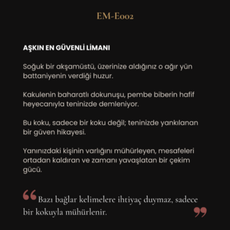 EM-E002 | Erkek