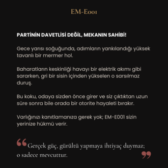 EM-E001 | Erkek