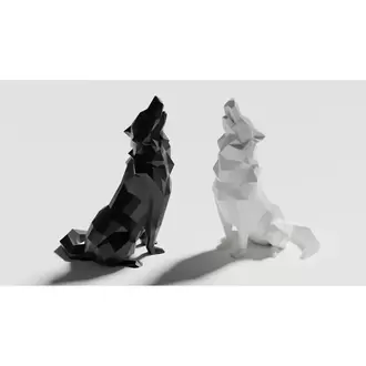 Uluyan Bozkurt Biblo – 12 cm, İki Parça