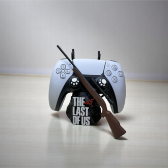 Lades "The Last of Us" Tüfek Detaylı Joystick Standı | PS5, PS4, Xbox Uyumlu