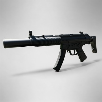 Counter-Strike MP5 – 3D Baskı Koleksiyon