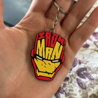 Cool Iron Man Anahtarlık