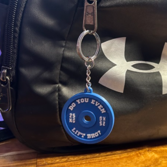 25 kg ağırlık Plaka Keychain