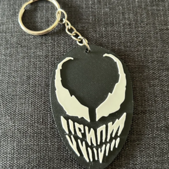 Venom Keychain