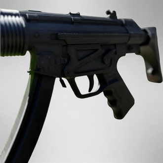 Counter-Strike MP5 – 3D Baskı Koleksiyon